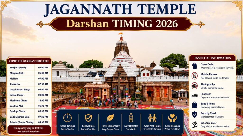 Best Time for a Peaceful Darshan