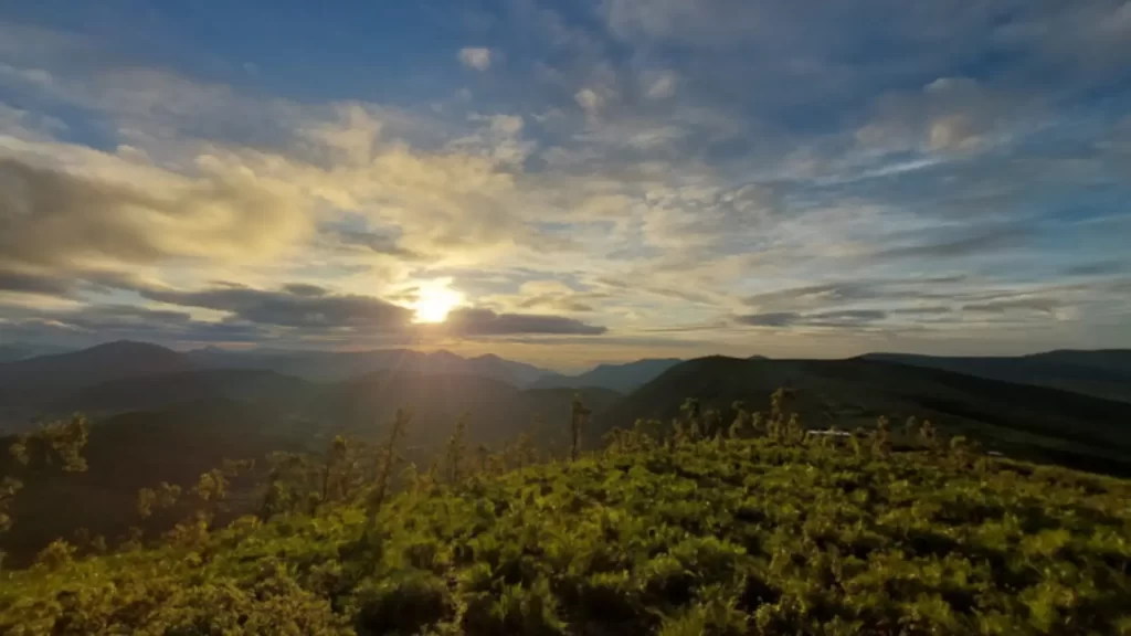 Sunrise at Deomali