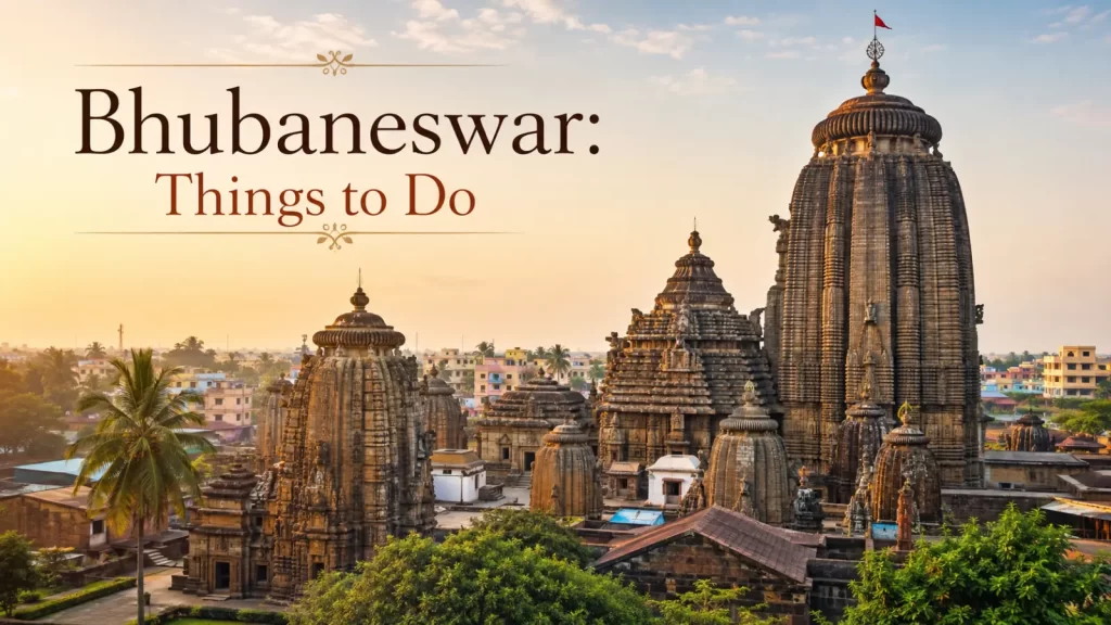 Bhubaneswar Temple City of India with ancient Odisha temple architecture