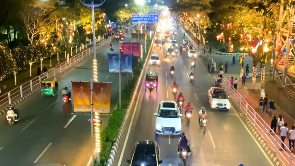 bhubaneswar night view