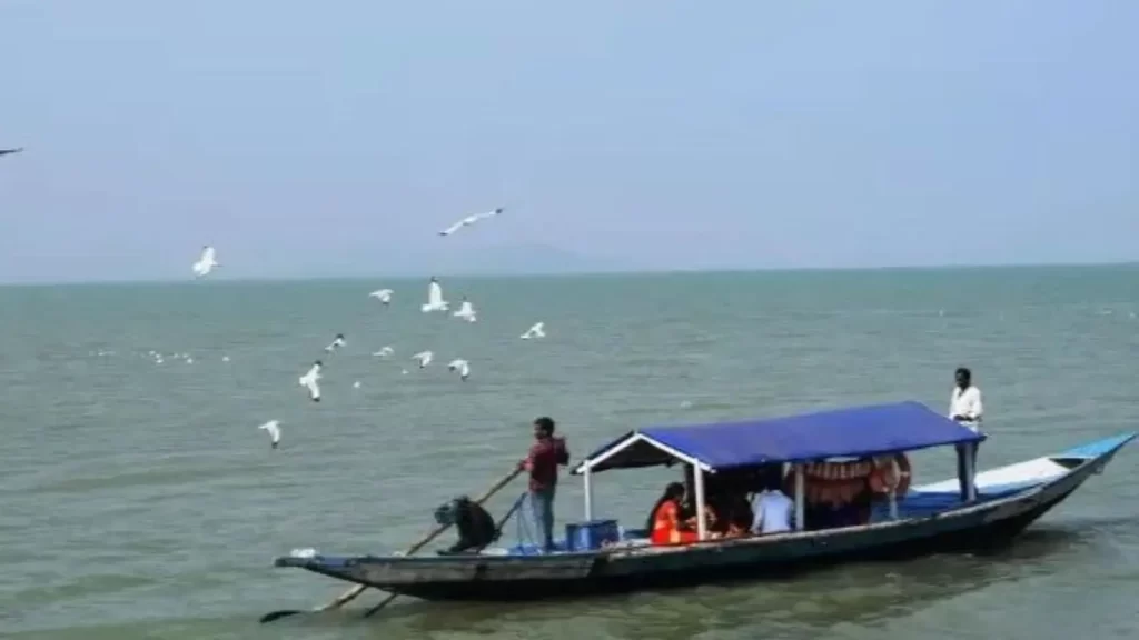 Chilika Lake Odisha boat and scenic 