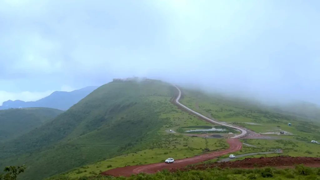 Deomali highest peak surrounded by green hills in Odisha