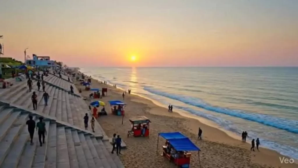 Relaxing on the Gopalpur Beach