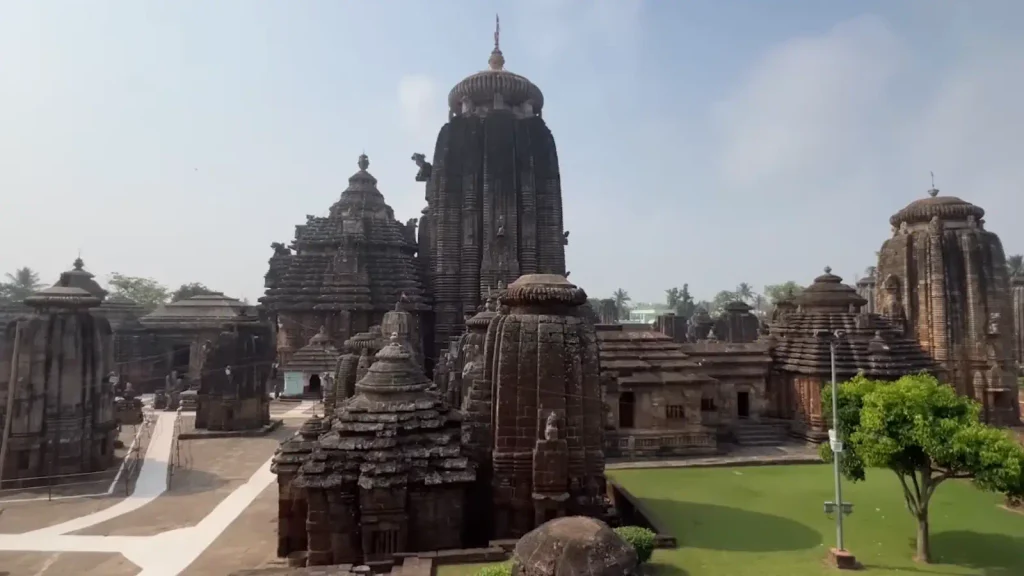 Lingaraj Temple and ancient temple architecture in Bhubaneswar Odisha