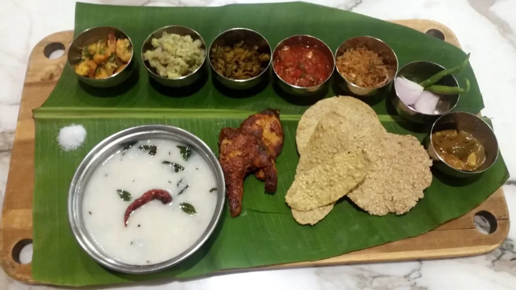 Traditional Odia food thali with authentic dishes in Bhubaneswar