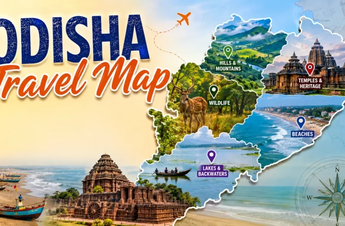 The Odisha Travel Map: Where to Go for Beaches, Temples, Hills & Wildlife