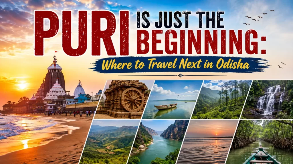 Puri Beach and Jagannath Temple, the beginning of an Odisha travel journey