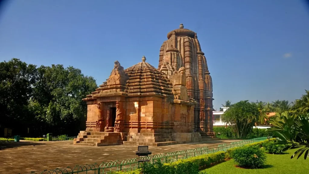 Rajarani Temple Bhubaneswar with detailed stone carvings
