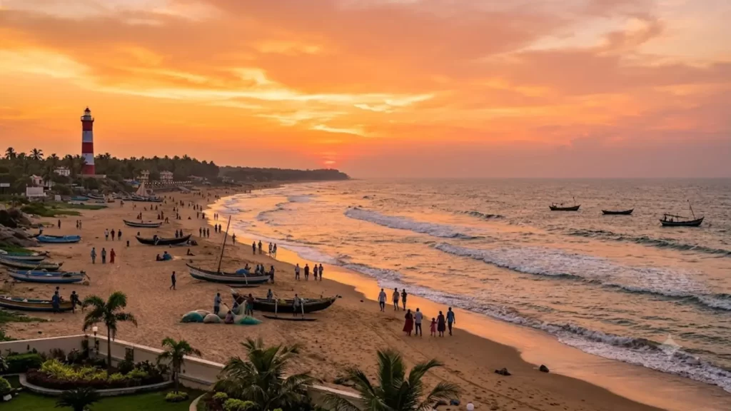 Sunset at Gopalpur Beach