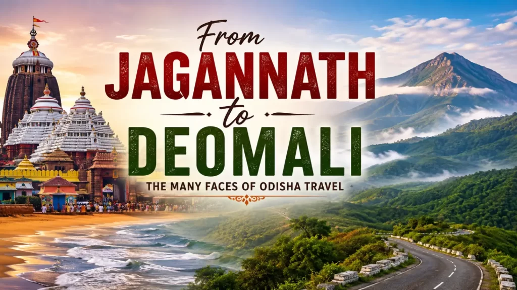 From Jagannath Temple in Puri to Deomali Peak in Odisha