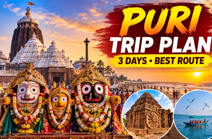 Puri Trip Plan for 3 Days: Best Route Without Wasting Time